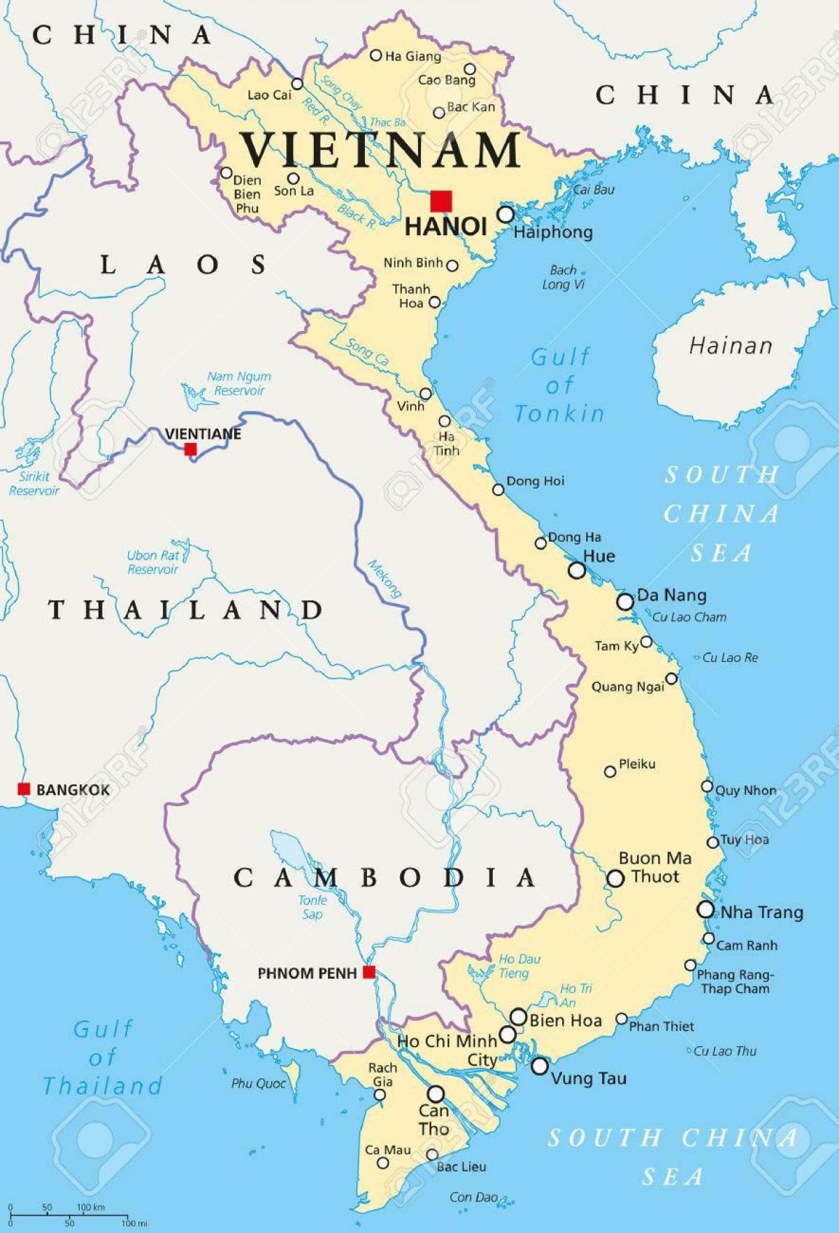 hanoi ನಕ್ಷೆ ಸ್ಥಳ